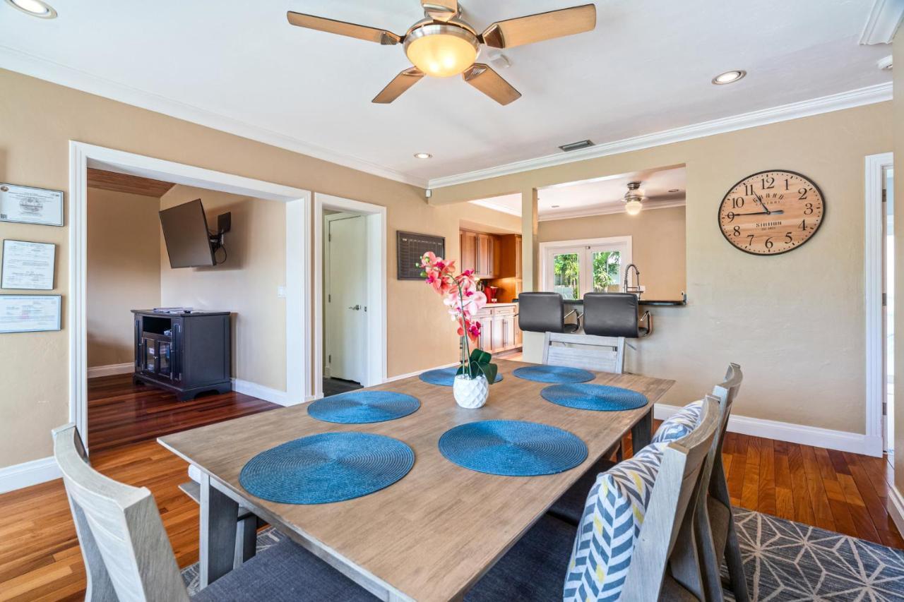 #1 Fort Lauderdale House - Heated Salt Water Pool - Private Oasis-Updated Gorgeous 3Br 3Ba - Las Olas Esterno foto