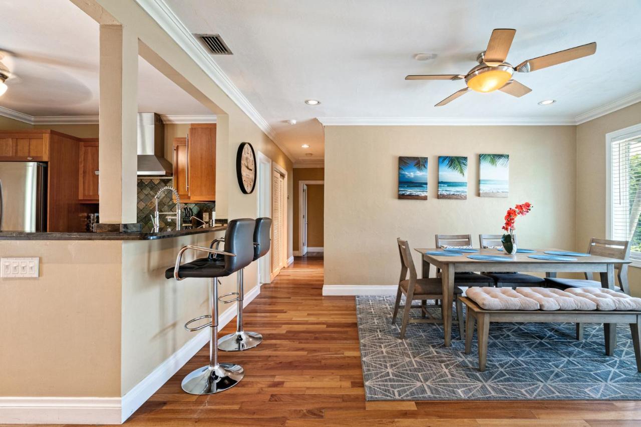 #1 Fort Lauderdale House - Heated Salt Water Pool - Private Oasis-Updated Gorgeous 3Br 3Ba - Las Olas Esterno foto