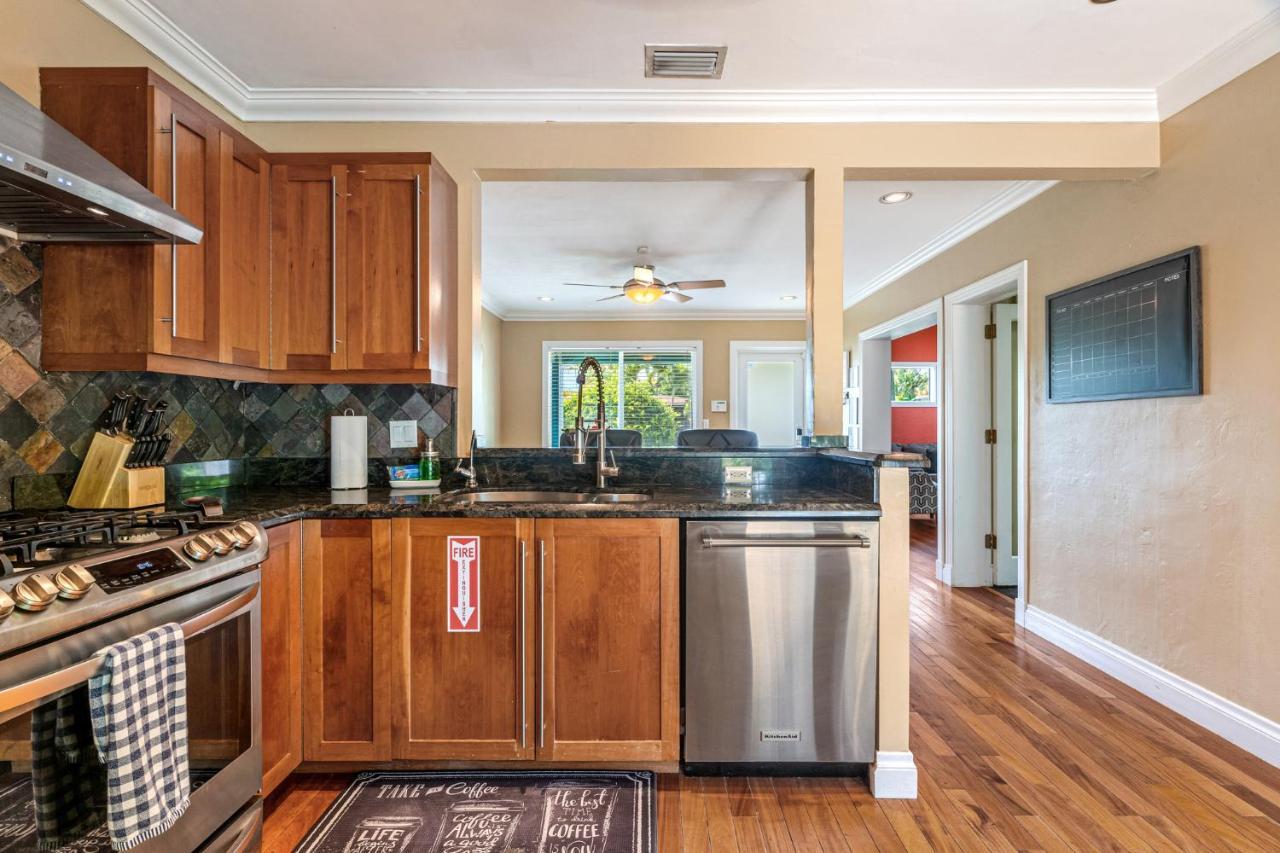 #1 Fort Lauderdale House - Heated Salt Water Pool - Private Oasis-Updated Gorgeous 3Br 3Ba - Las Olas Esterno foto
